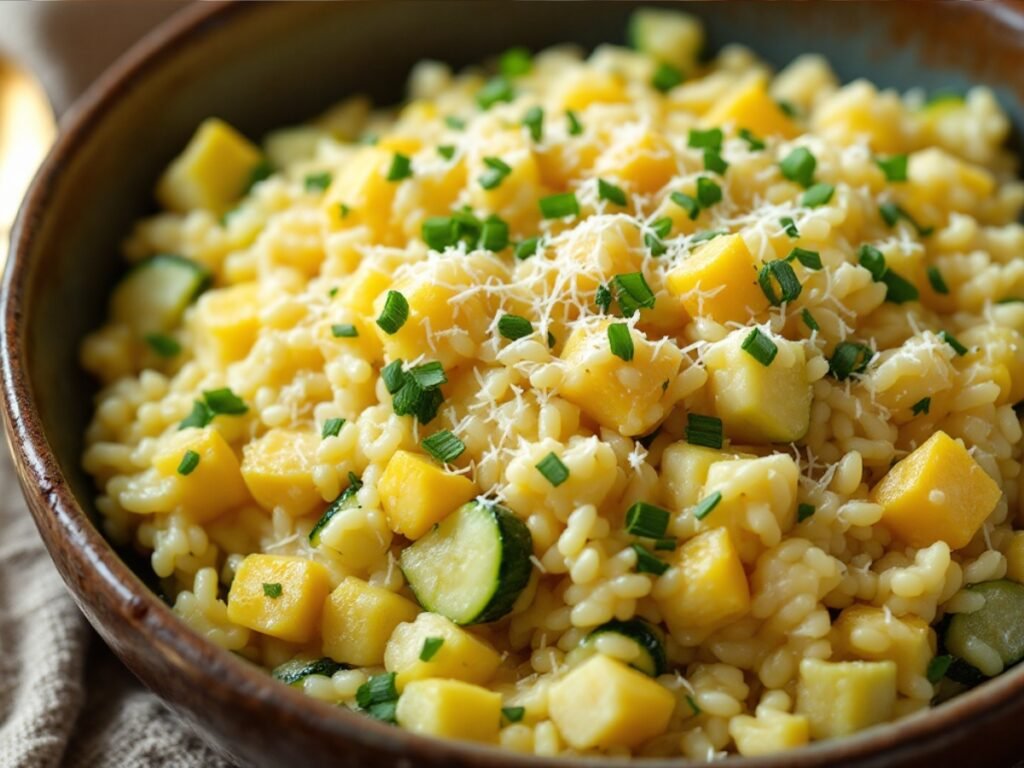 Summer Squash Risotto