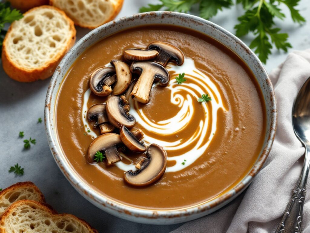 Lion's Mane Mushroom Soup