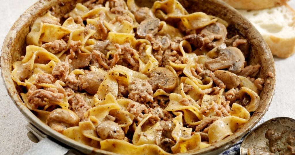 Beef Stroganoff