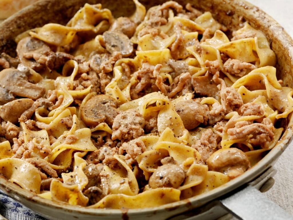 Beef Stroganoff