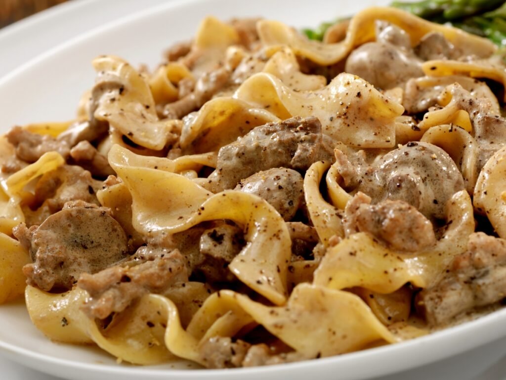 Beef Stroganoff