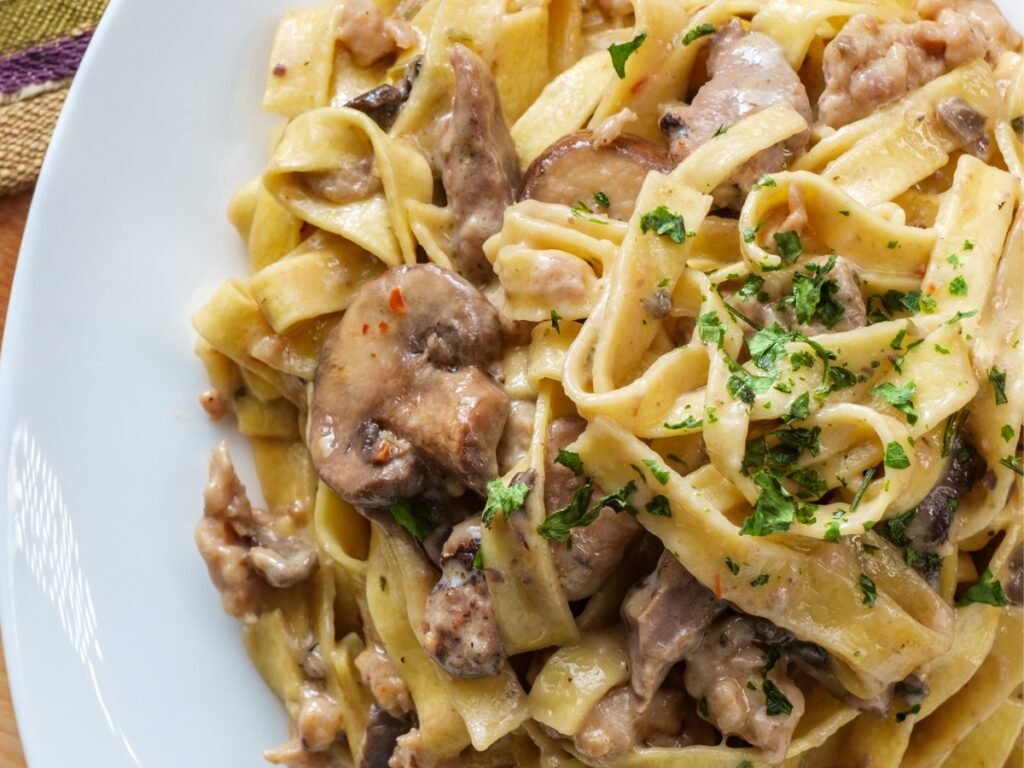 Beef Stroganoff