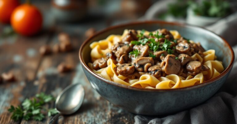 Beef Stroganoff Recipe