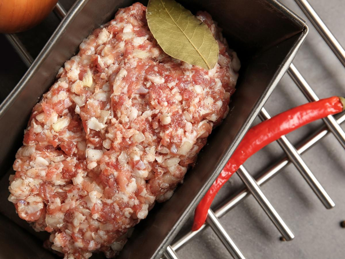 Meatloaf Mix in a Pan