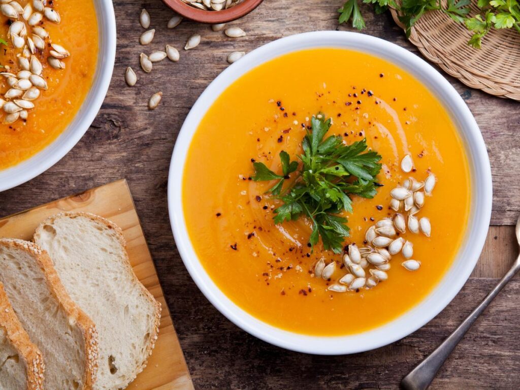 roasted butternut squash soup recipe