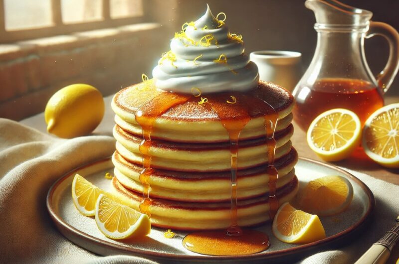 Lemon Ricotta Pancakes Recipe