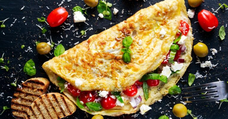 Traditional Greek Omelette Recipe: Easy To Make