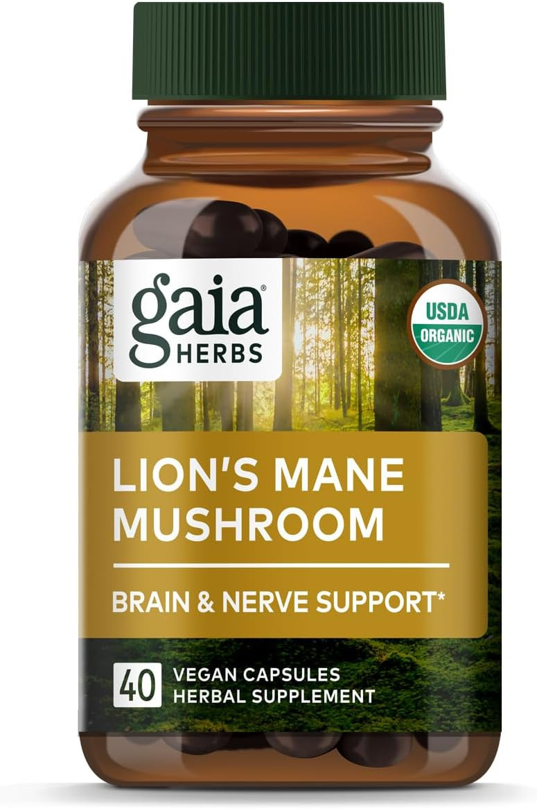 Gaia Herbs Lion's Mane Capsules