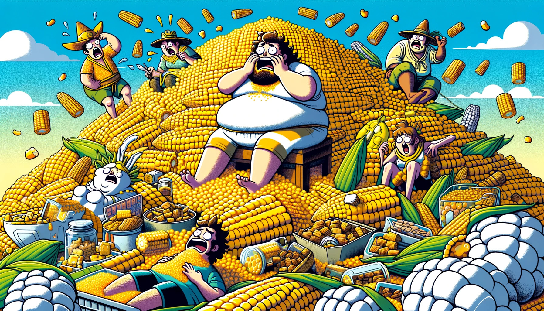 people gaining weight from eating corn