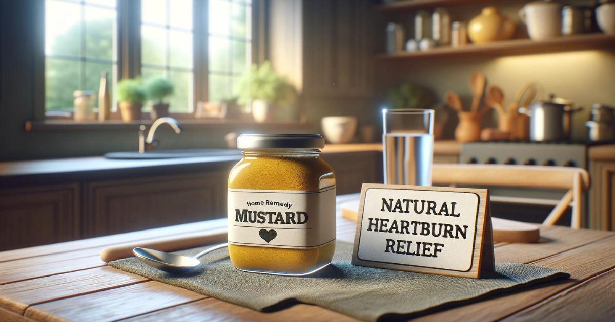can mustard help heartburn