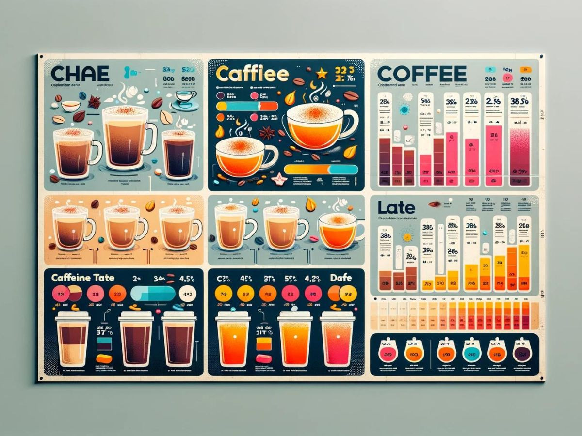 The Diagram on Chai and Coffee Comparison