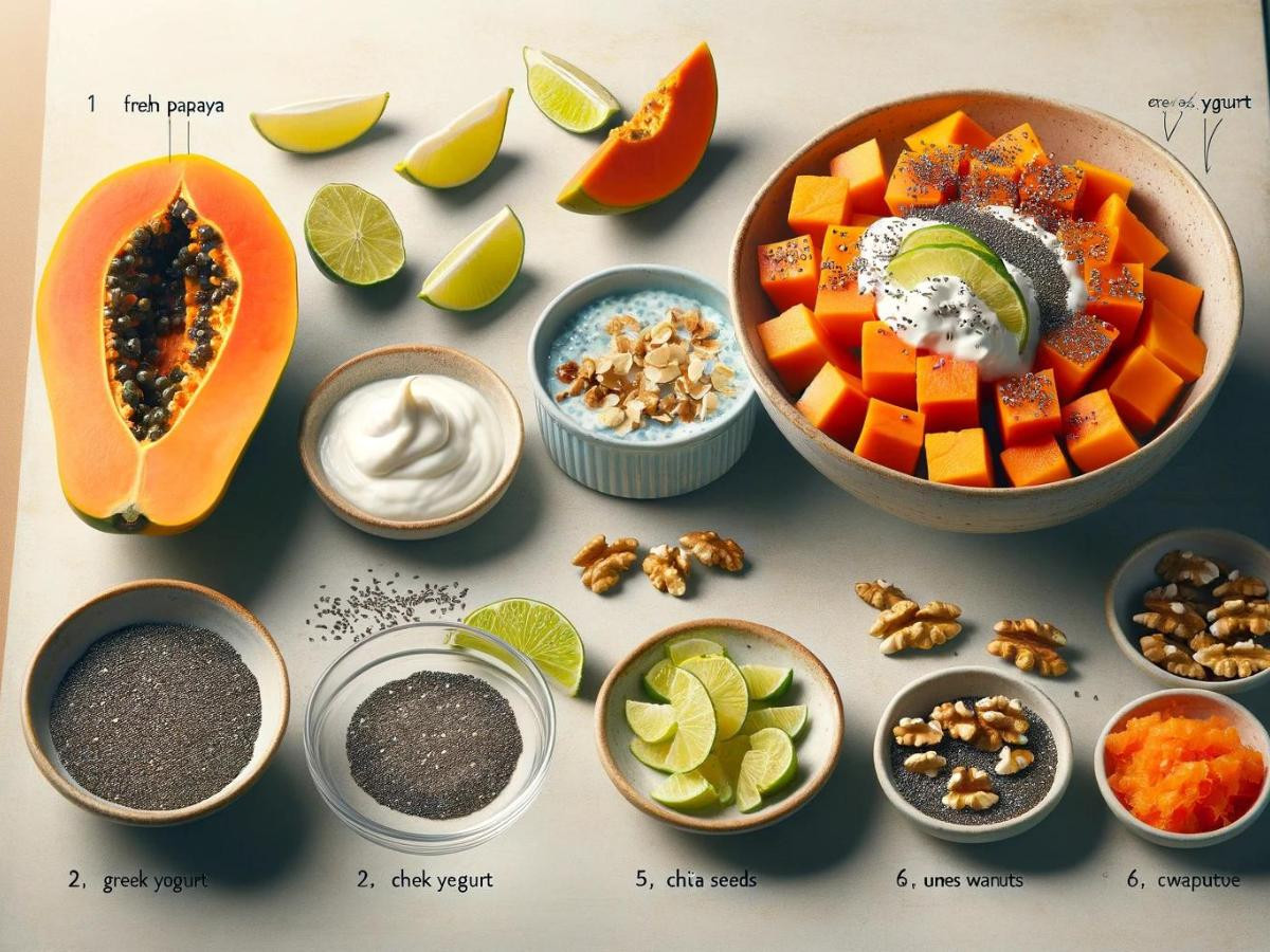 papaya recipe ingredients