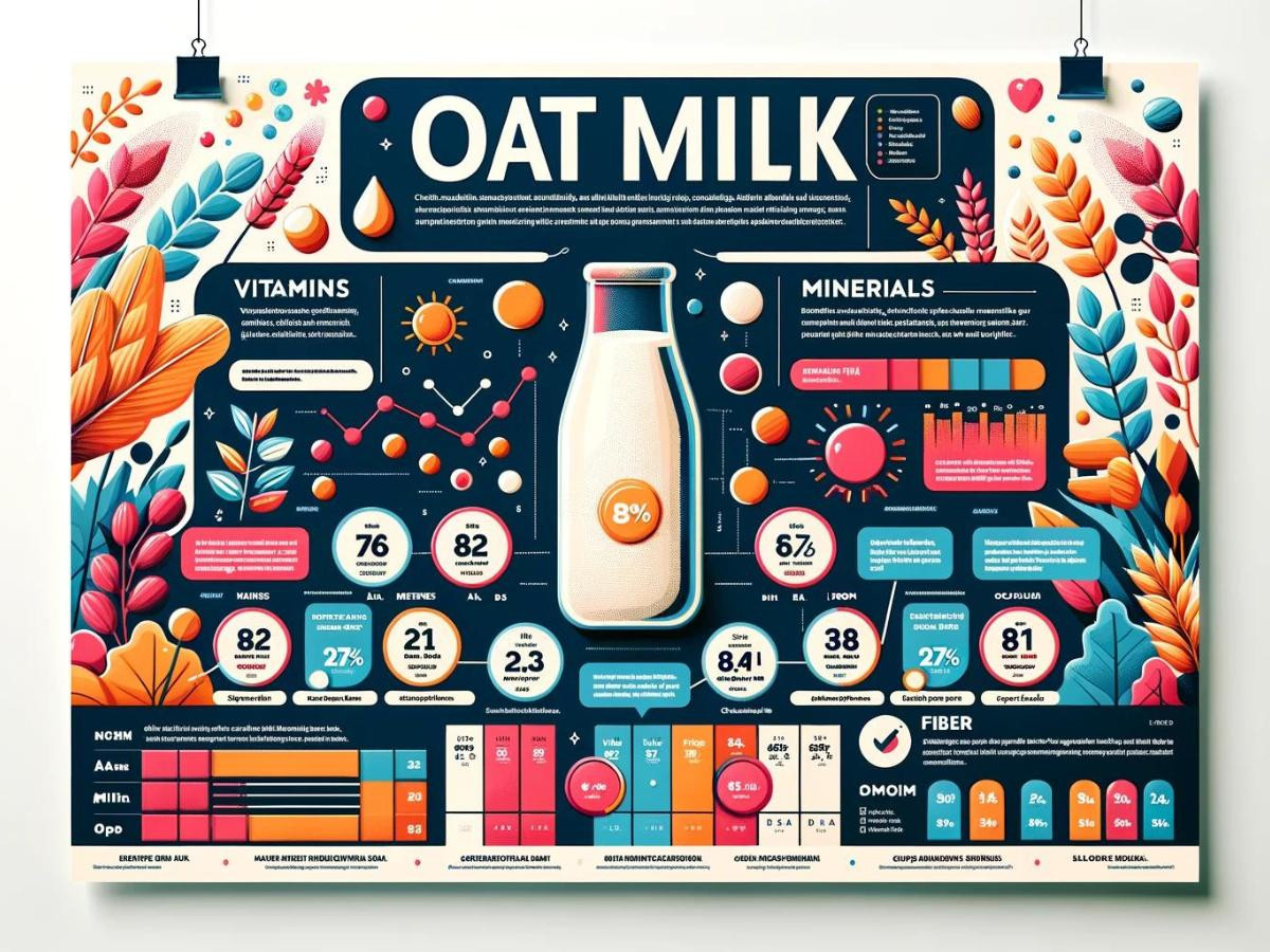 Oat milk Vitamins and Minerals