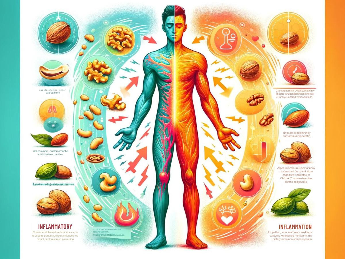 inflammation chart of nuts