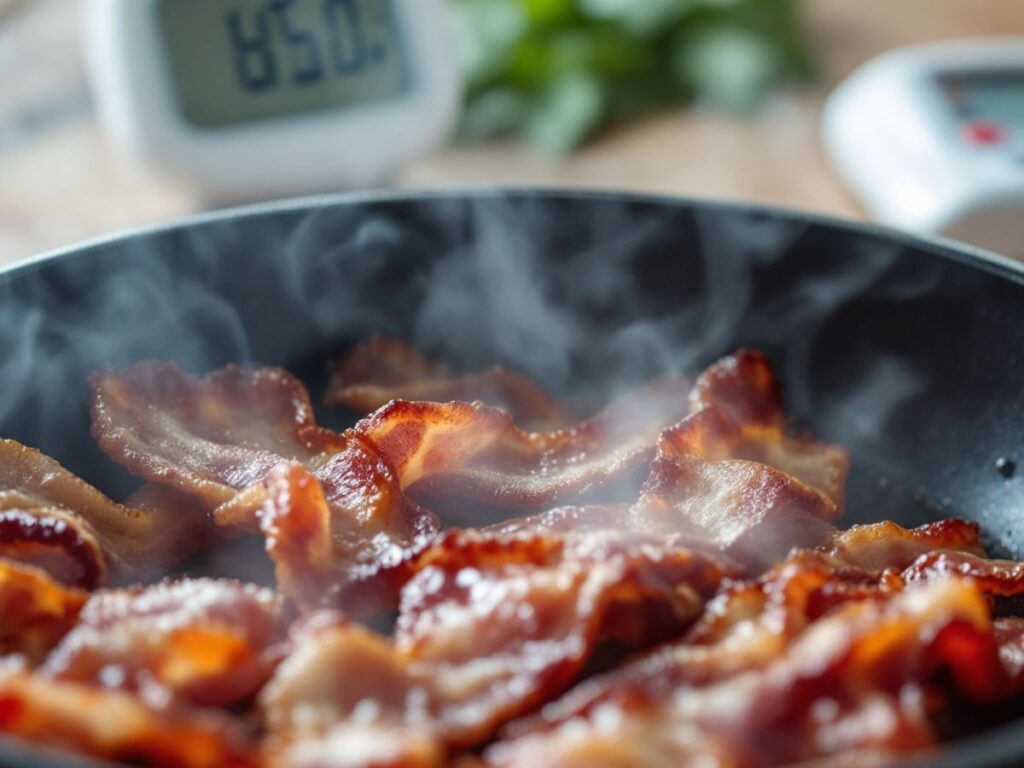 can diabetics eat bacon