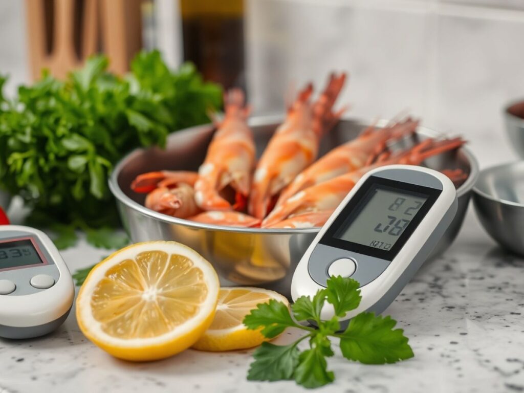 is shrimp good for diabetics