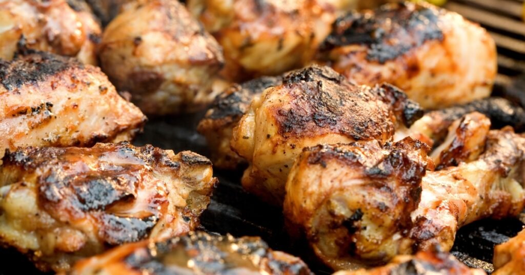 Greek Marinated Grilled Chicken Thighs