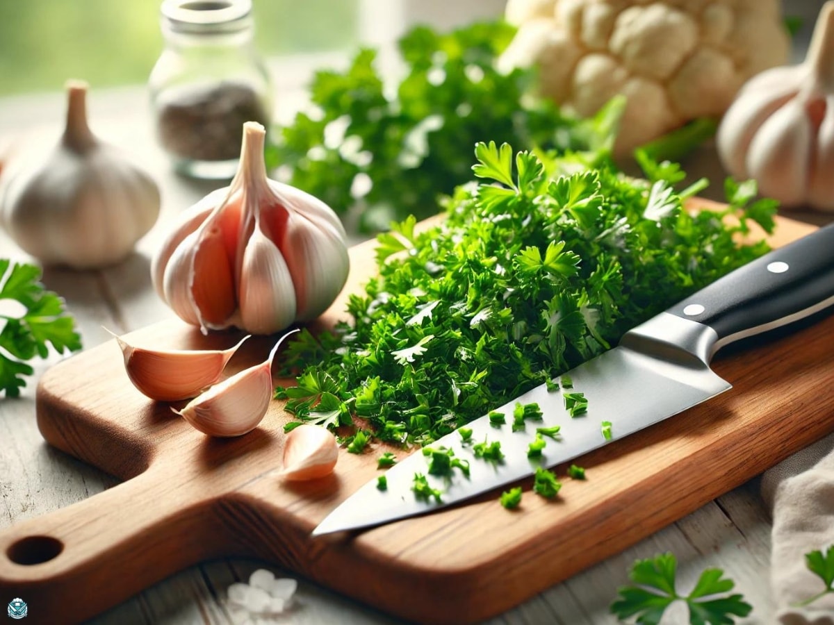 Herbs and Garlic