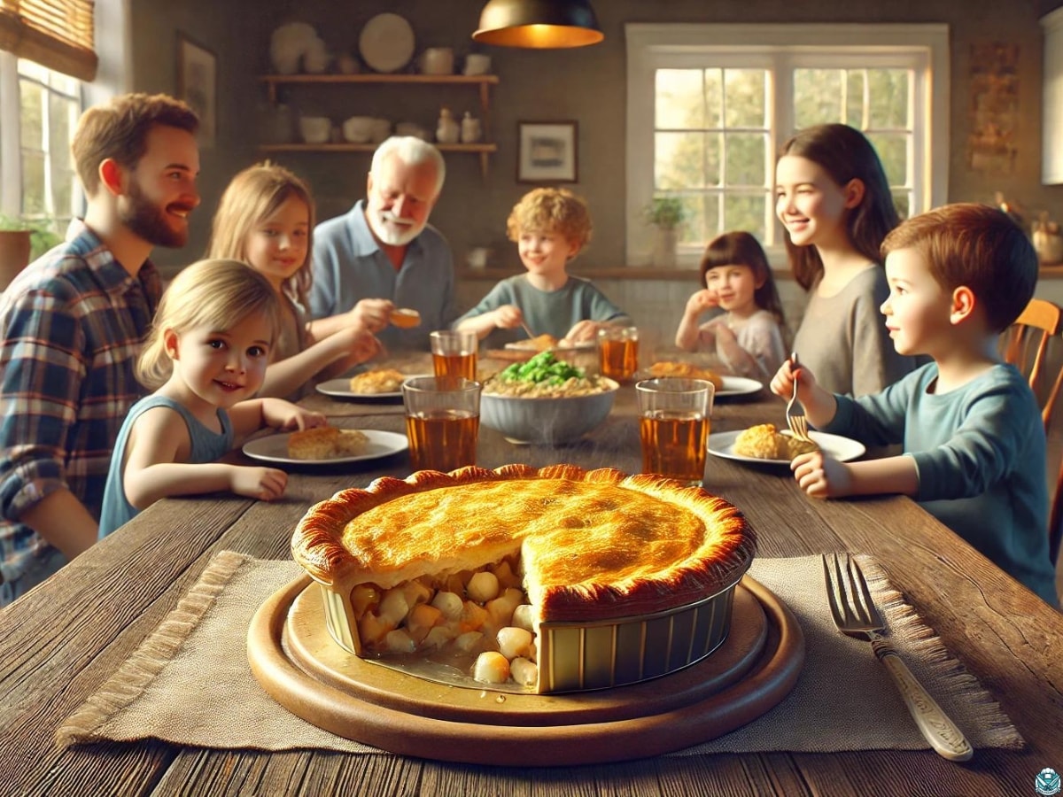 chicken pot pie and the family