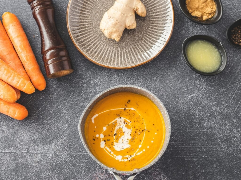 Carrot ginger soup