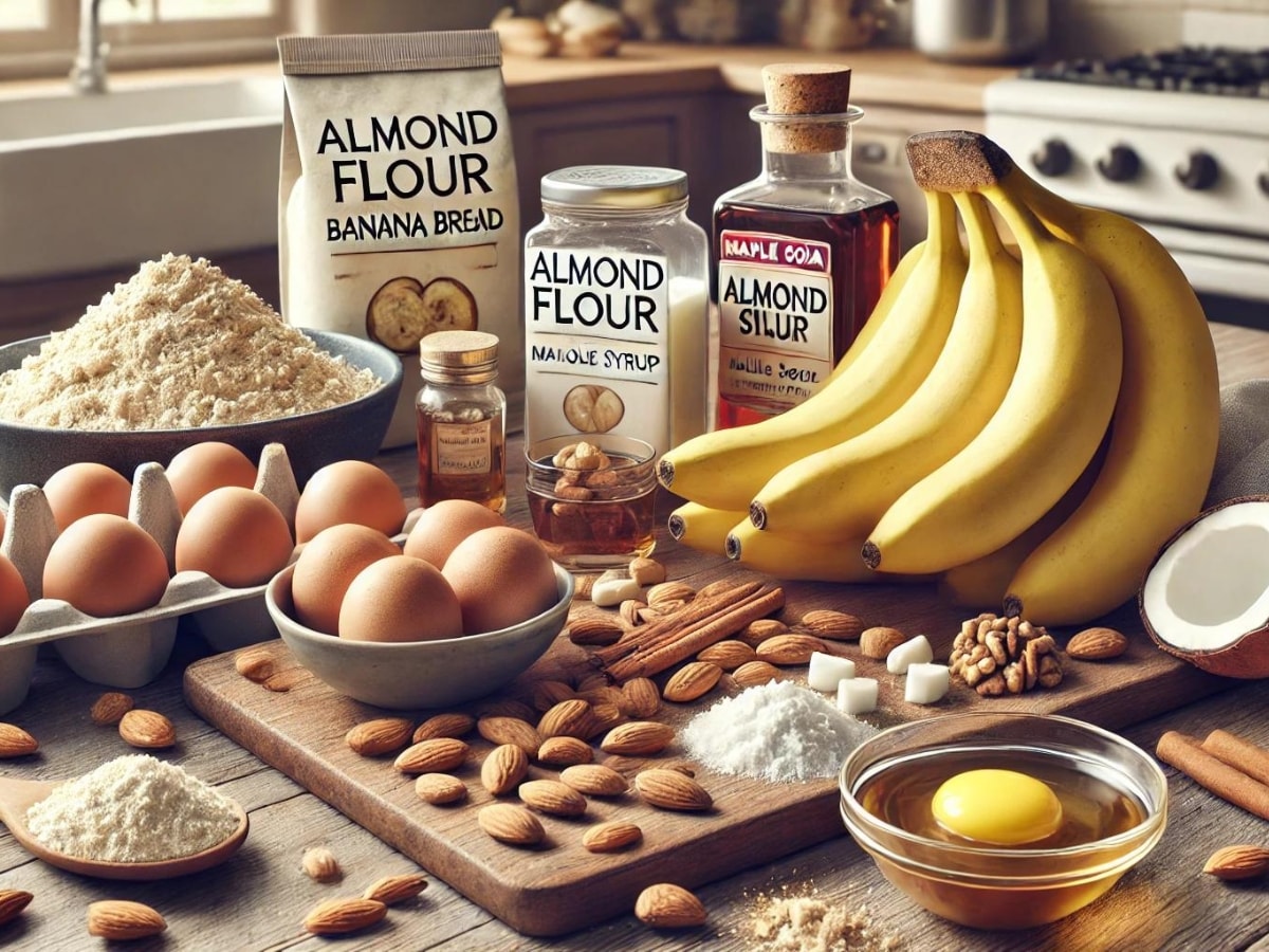 Ingredients for Banana Bread