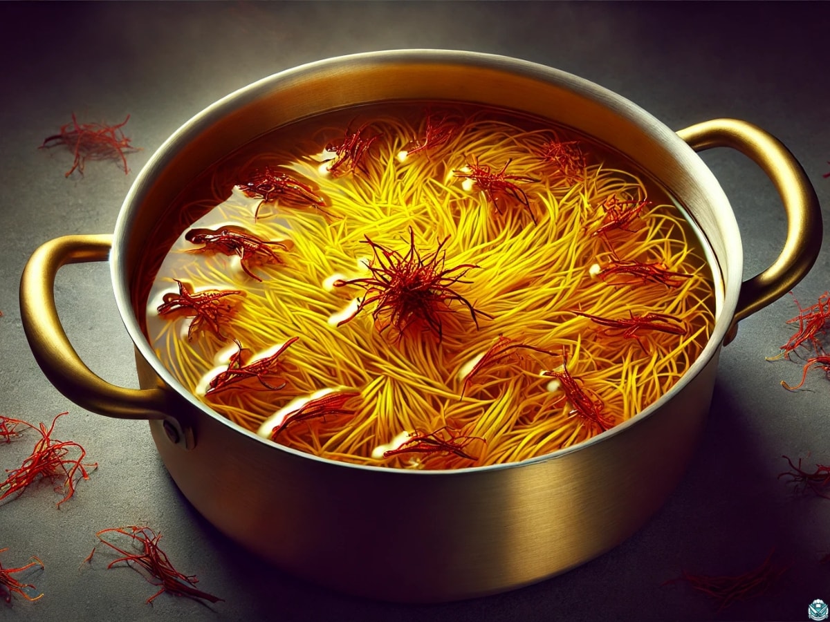 saffron broth