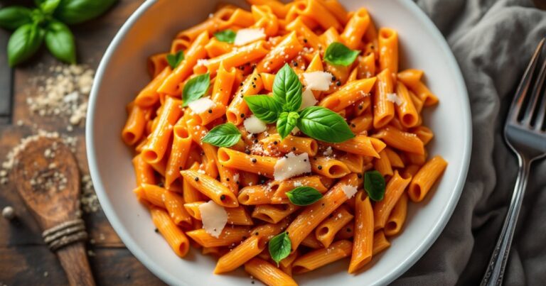 spicy vodka pasta