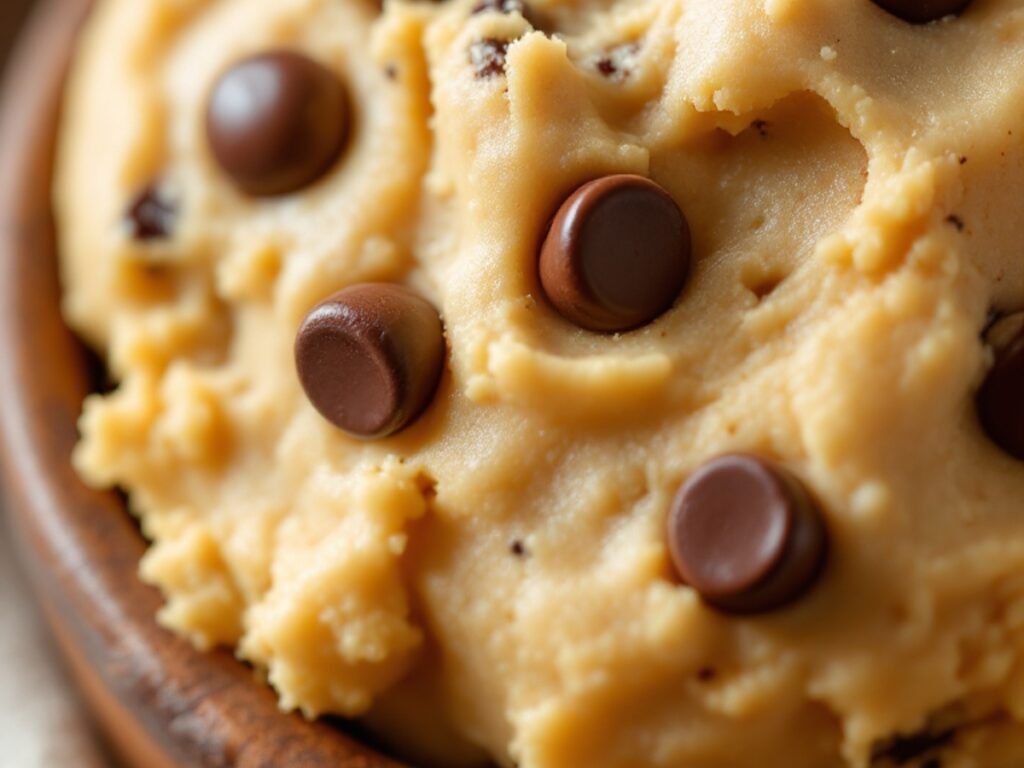 Edible chickpea cookie dough