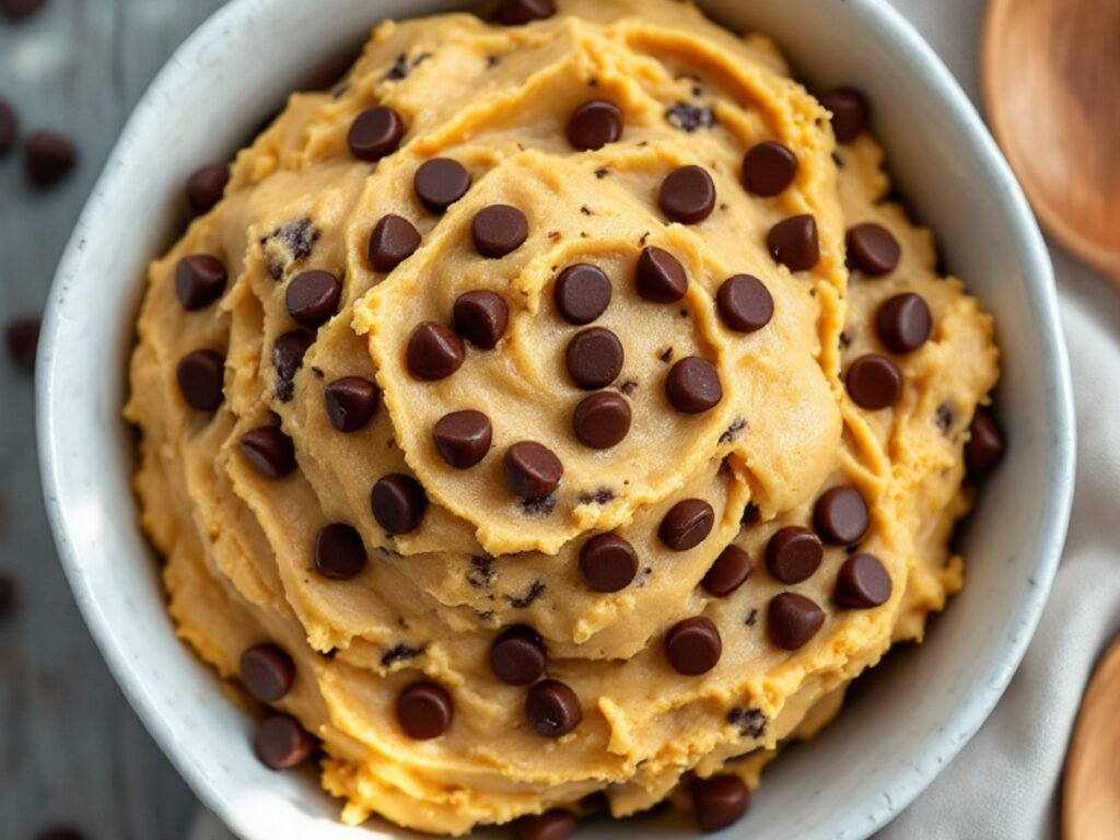 Edible chickpea cookie dough