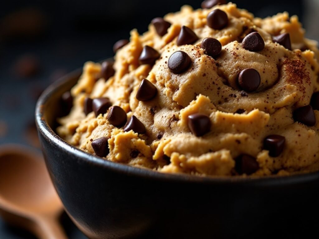Edible chickpea cookie dough