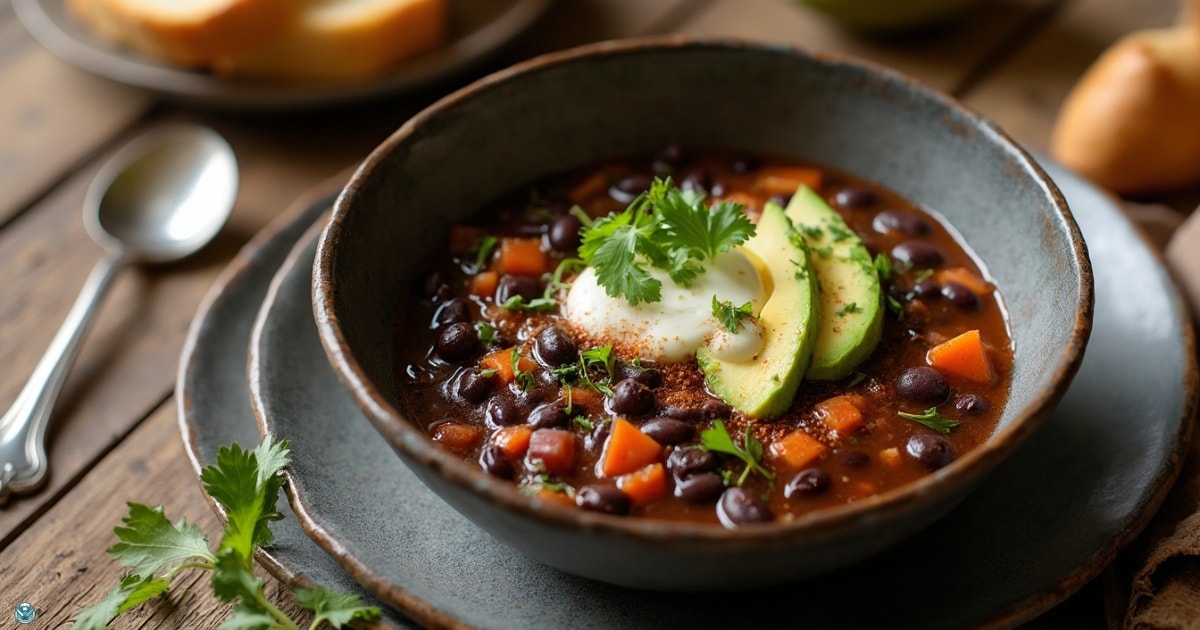 black bean soup