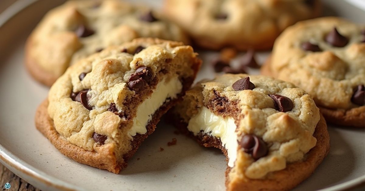 chocolate chip cheesecake cookie