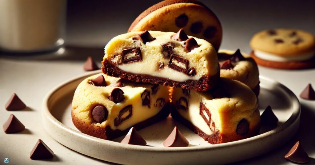 chocolate chip cheesecake cookie