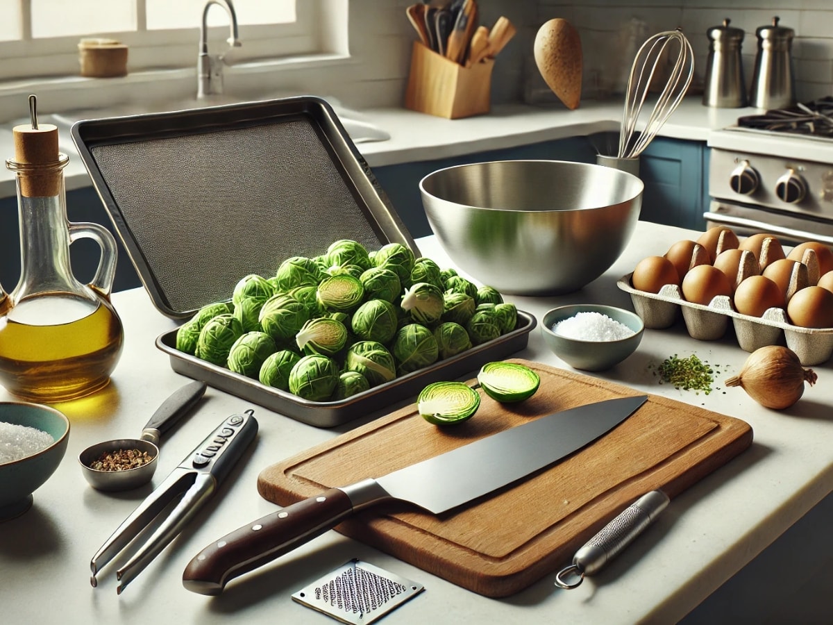 Tools for brussel sprout chips