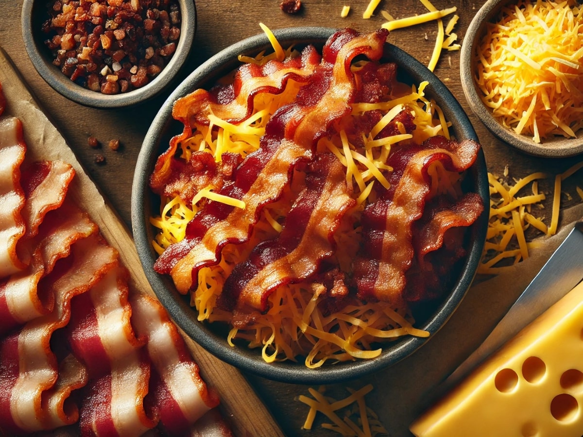 ingredients for loaded sweet potato skins