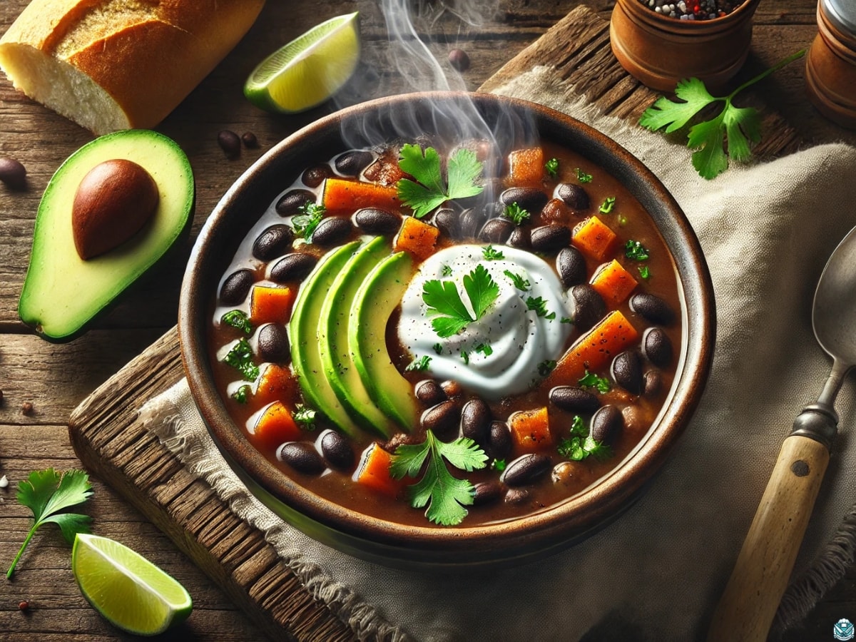 Easy to make black bean soup