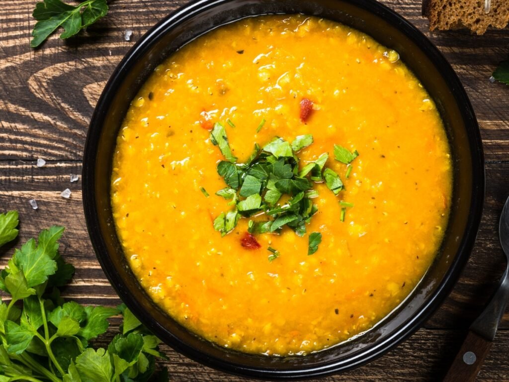 Carrot and Red Lentil Soup