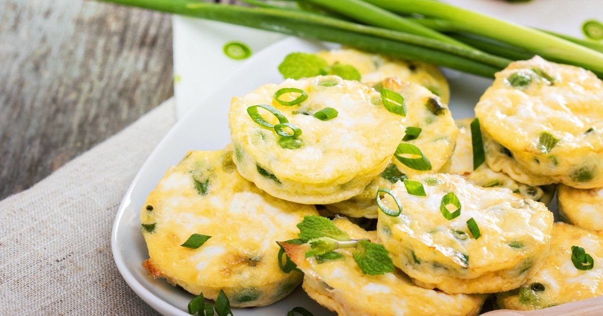 Mini Zucchini Feta Frittata