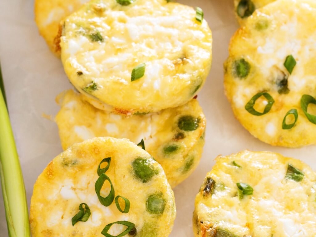 Mini Zucchini Feta Frittata