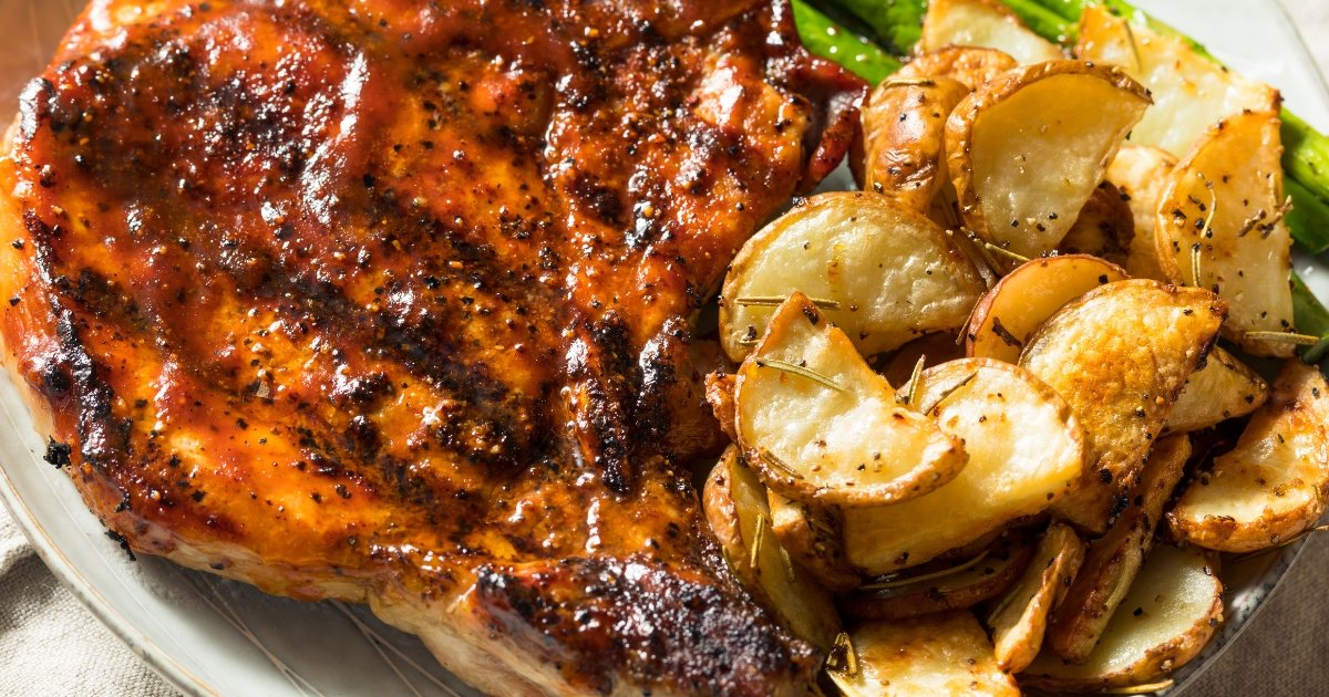 Pork Chops and Potatoes