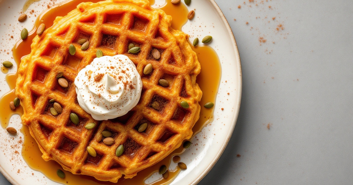 Pumpkin Waffles