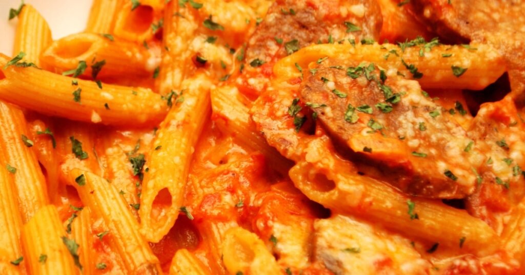 Spicy Vodka Pasta