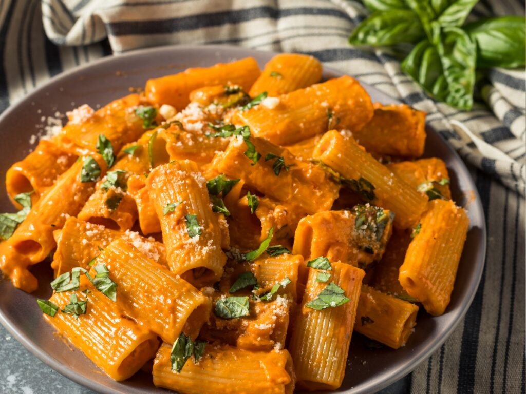 Spicy Vodka Pasta