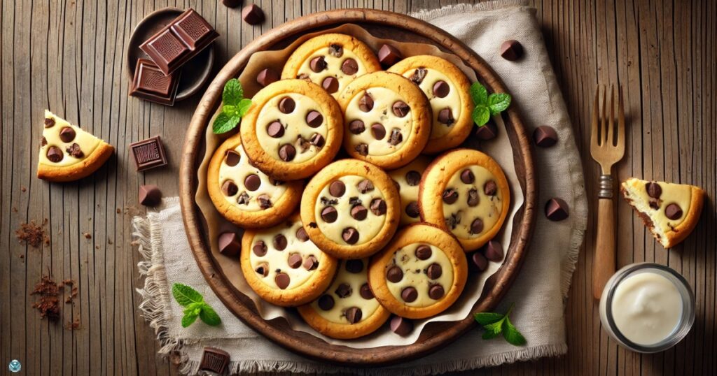 chocolate chip cheesecake cookie