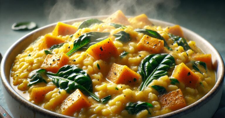 Roasted Butternut squash risotto