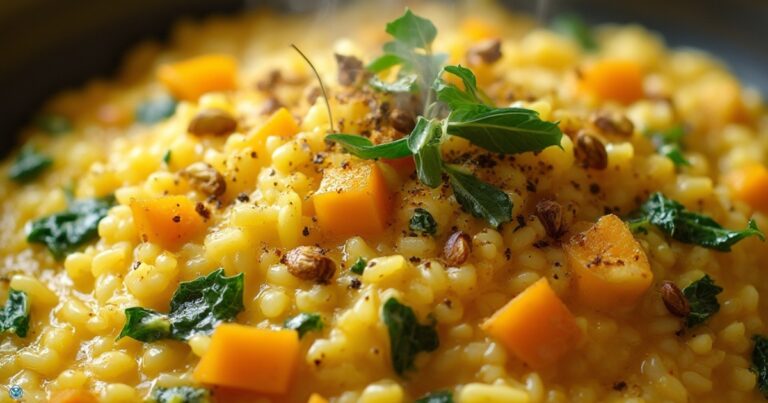 Roasted Butternut squash risotto