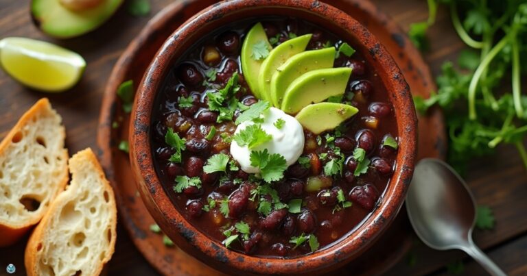 Black bean soup