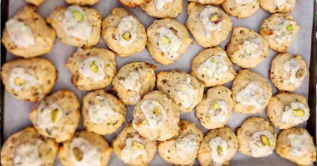 Pistachio Ricotta Cookies