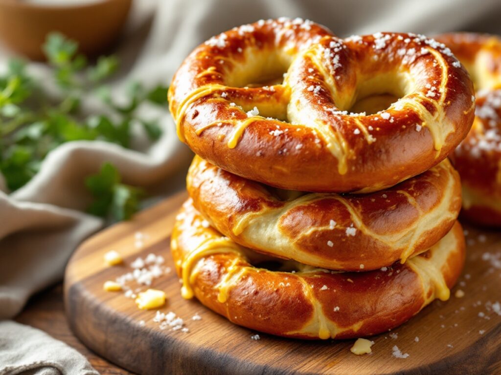 Sourdough Pretzels