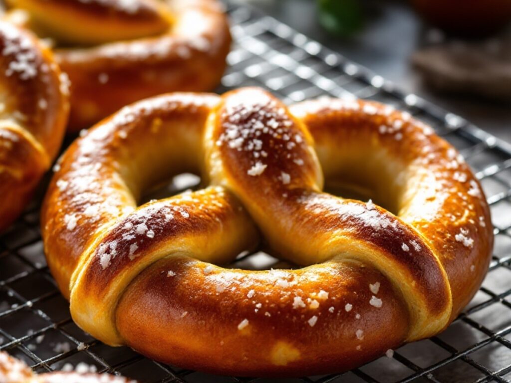 Sourdough Pretzels